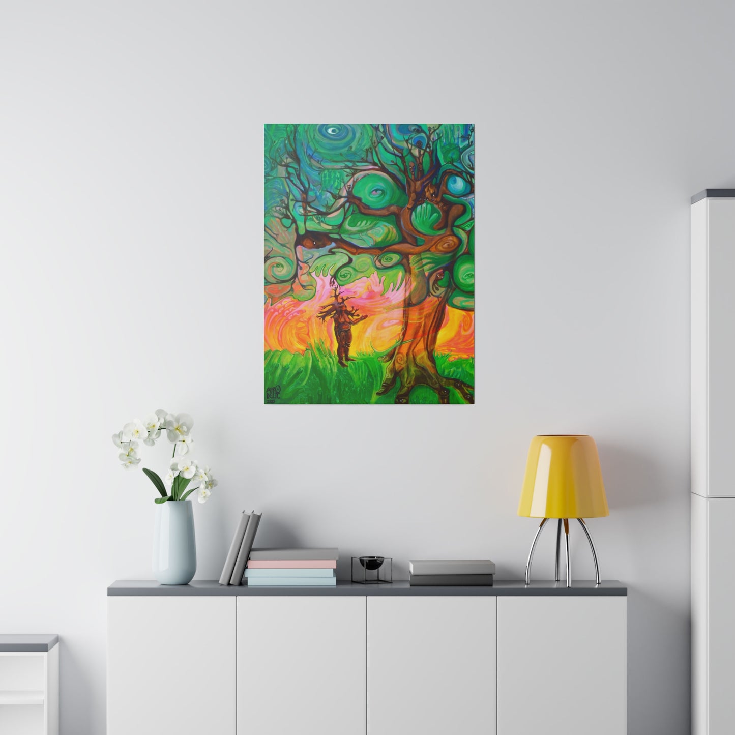 “Sister Tree, I Know You Are Me.” Stretched Canvas