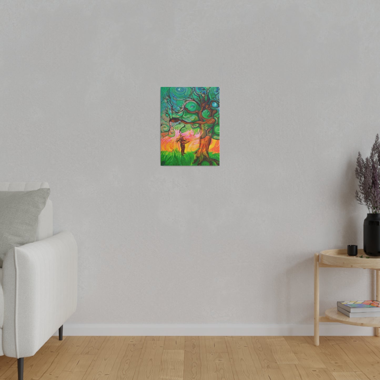 “Sister Tree, I Know You Are Me.” Stretched Canvas