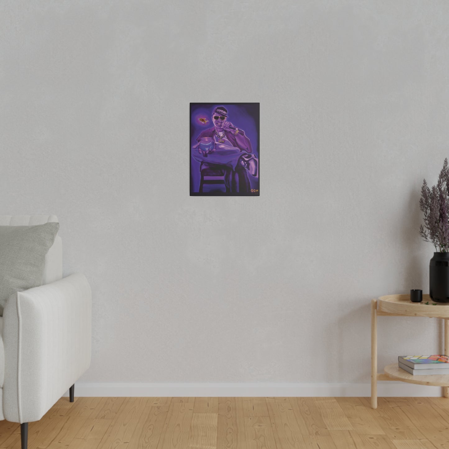 “OOH Forever.” on Stretched Canvas