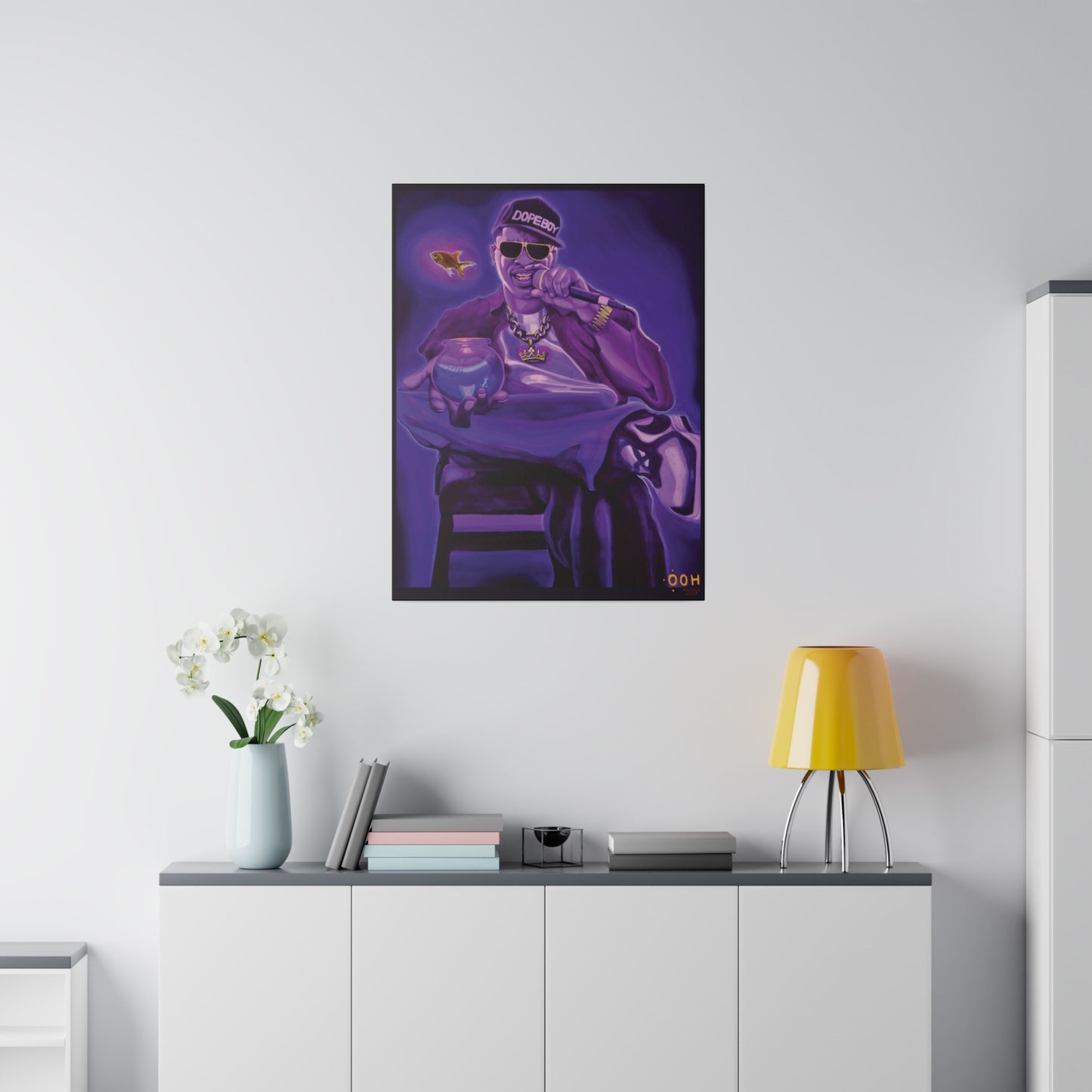 “OOH Forever.” on Stretched Canvas