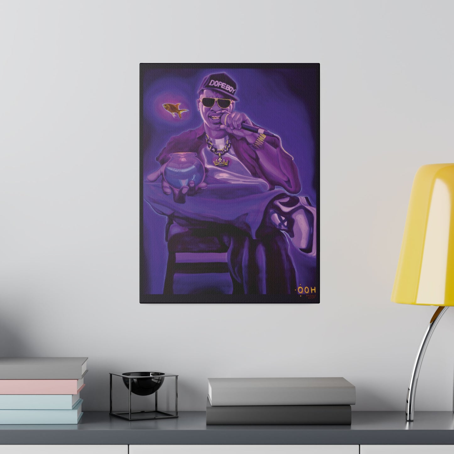 “OOH Forever.” on Stretched Canvas