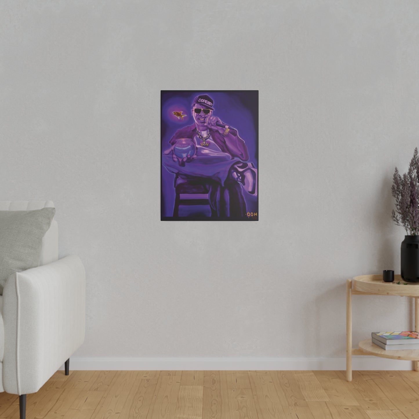 “OOH Forever.” on Stretched Canvas