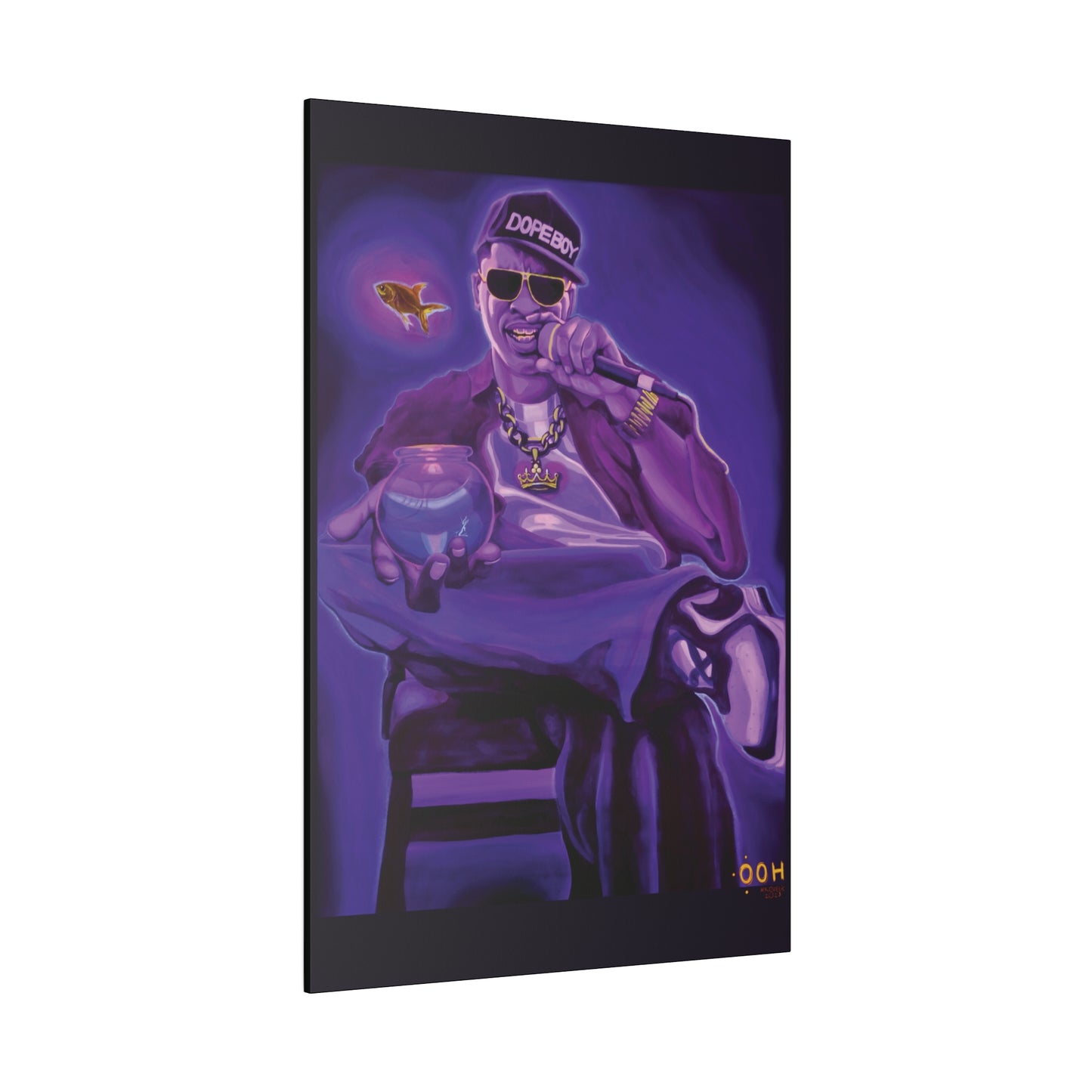“OOH Forever.” on Stretched Canvas