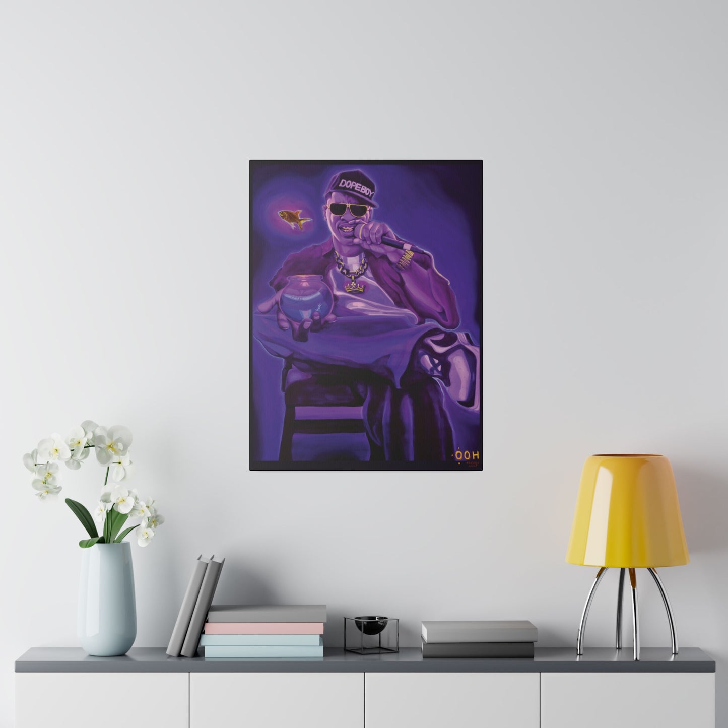 “OOH Forever.” on Stretched Canvas