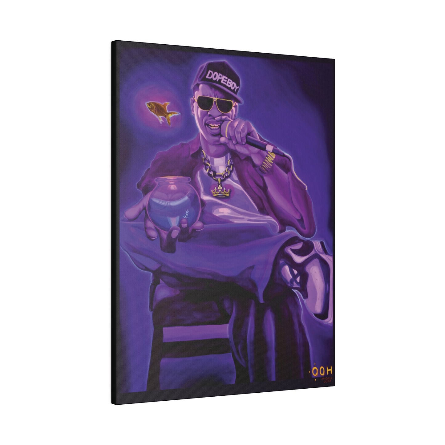 “OOH Forever.” on Stretched Canvas