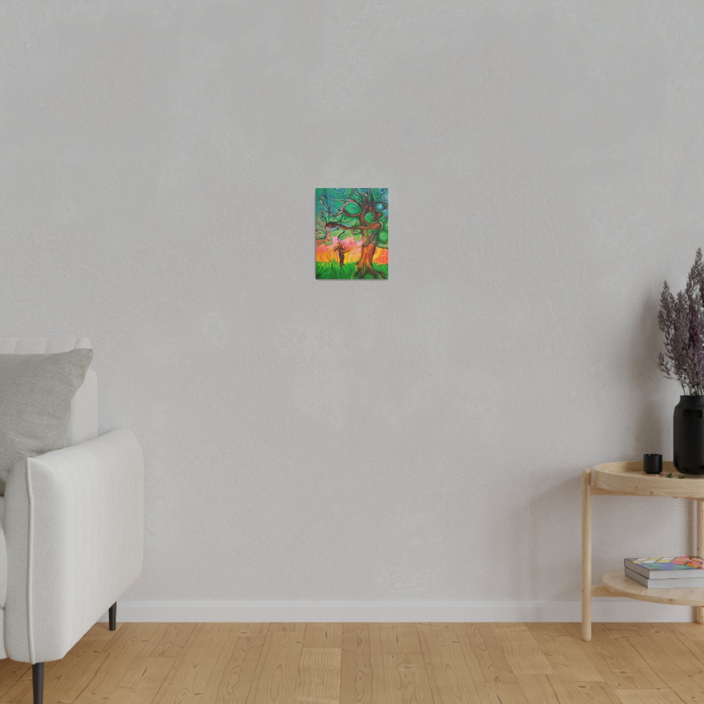 “Sister Tree, I Know You Are Me.” Stretched Canvas