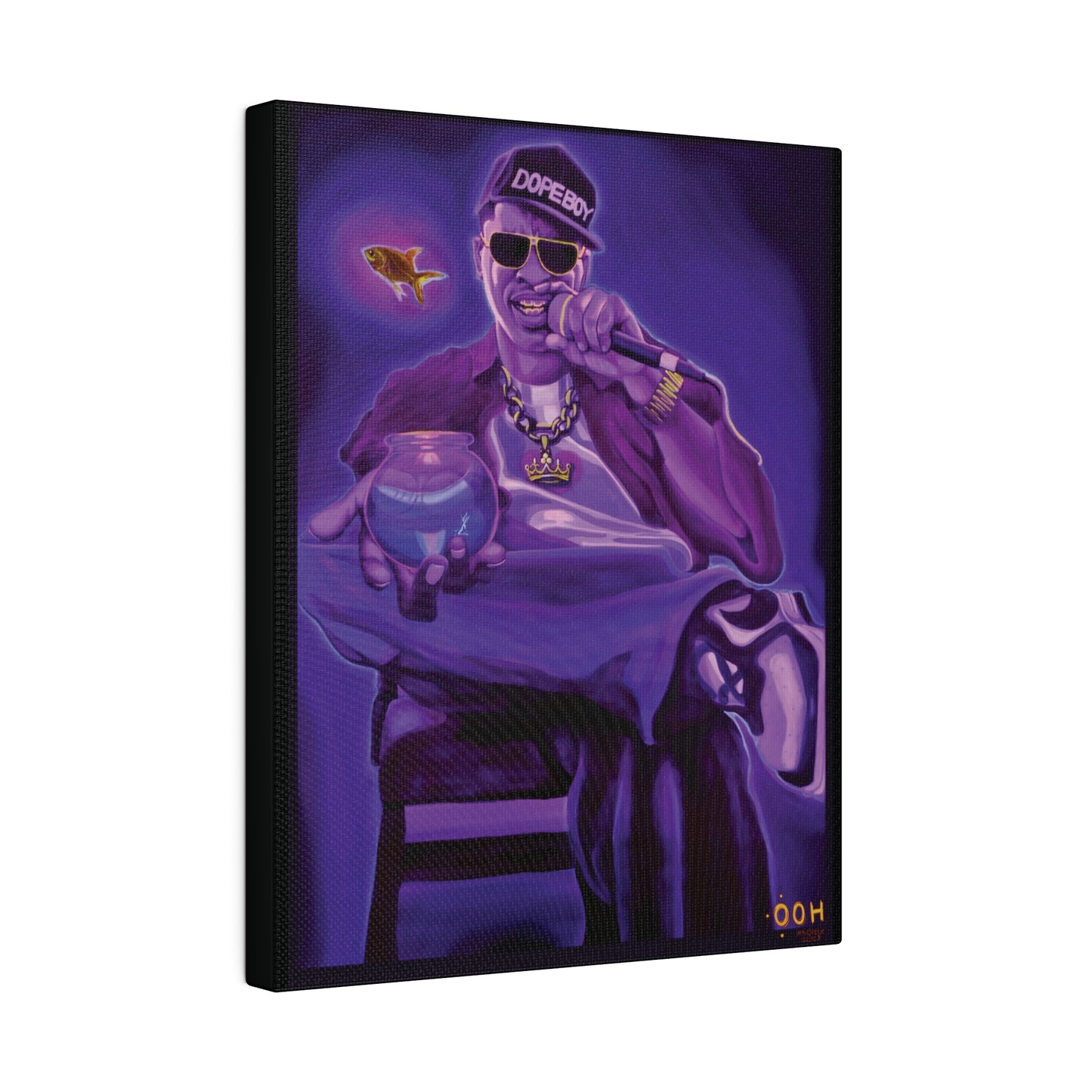 “OOH Forever.” on Stretched Canvas
