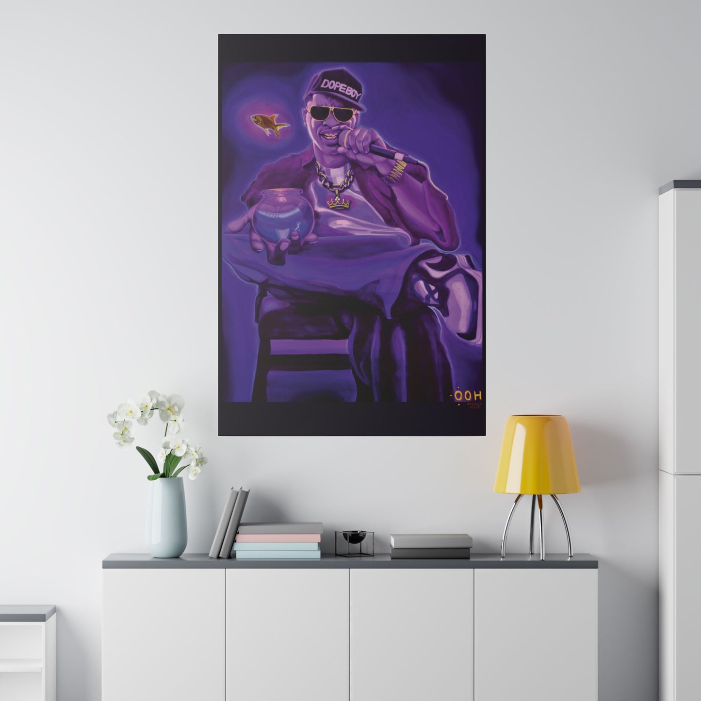 “OOH Forever.” on Stretched Canvas